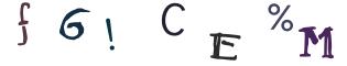 Image CAPTCHA