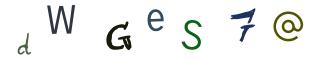Image CAPTCHA